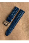 20-18 Blue Shark skin watch strap