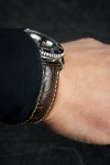 Flanks Alligator Padded watch strap