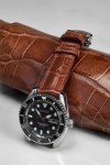 Alligator Padded watch strap