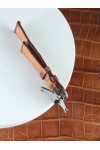 Alligator Padded watch strap
