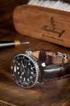 Alligator Padded Watch Strap