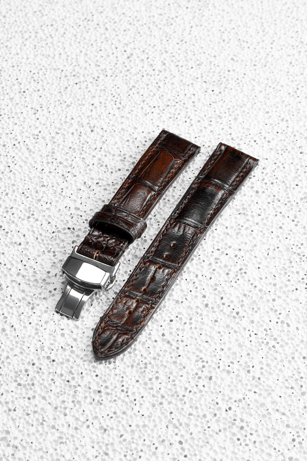 Alligator Padded Watch Strap