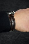 Alligator Padded Watch Strap