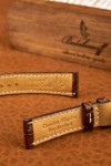 Louisiana Vintage Brown - Handmade watch strap
