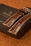 Louisiana Vintage Brown - Handmade watch strap