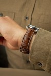 Louisiana Vintage Brown - Handmade watch strap