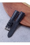 Shark leather watch strap