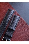 Shark leather watch strap