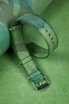 NATO Conceria La Bretagna Camo leather strap band 
