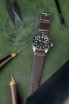 NATO Horween Chromexcel leather strap band