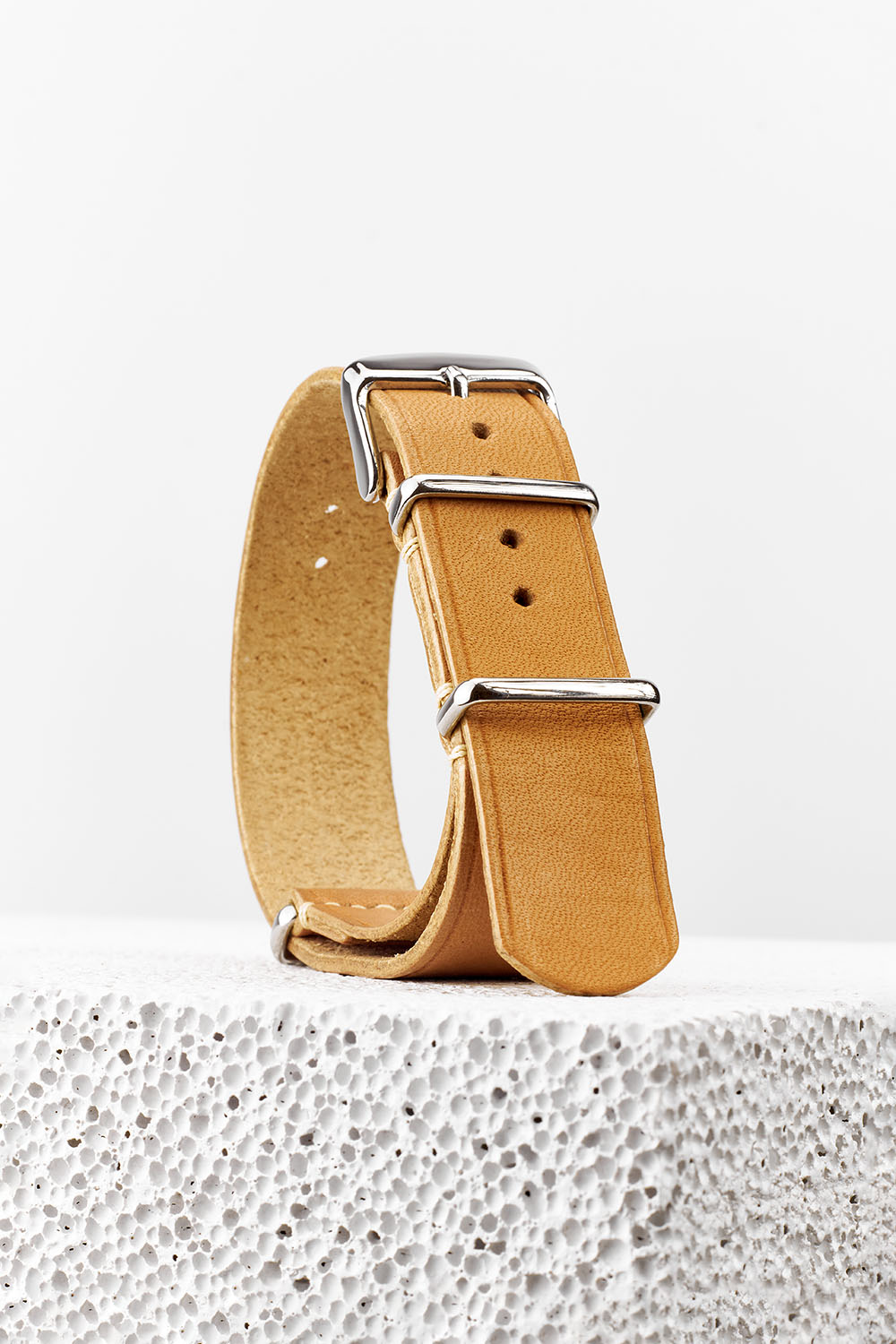 NATO Horween Chromexcel leather strap band