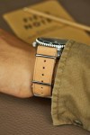 NATO Horween Chromexcel leather strap band