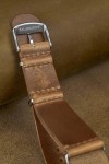 NATO Horween Chromexcel  leather strap band