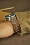 NATO Horween Chromexcel  leather strap band