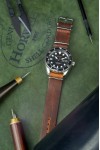 NATO Newbury leather strap band 