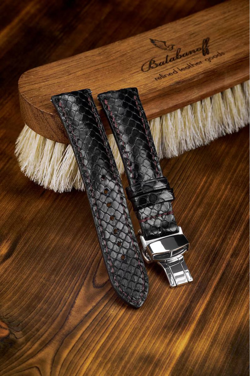 Python Padded watch strap