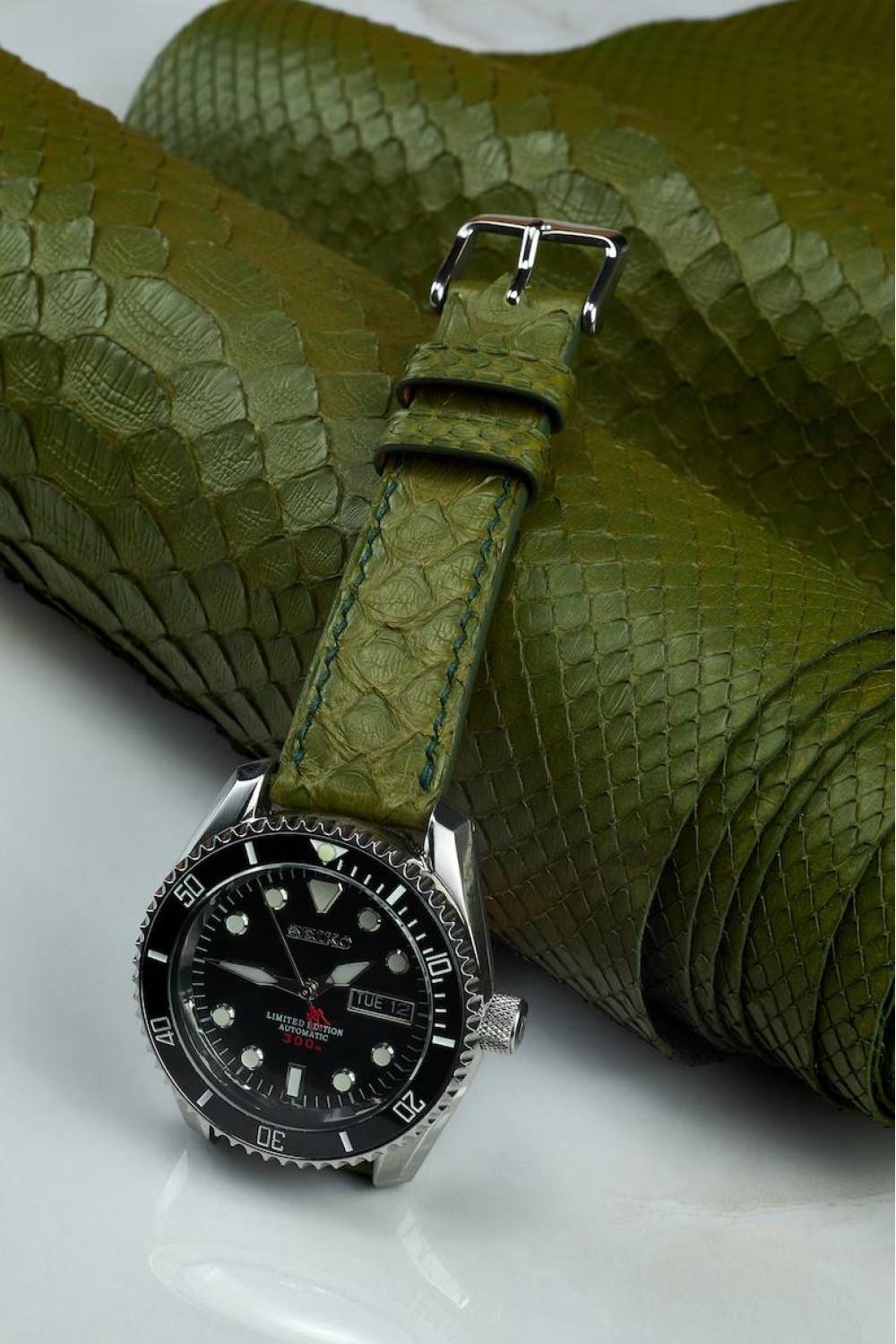 Python Padded watch strap