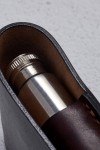 Cigar Case with Flask